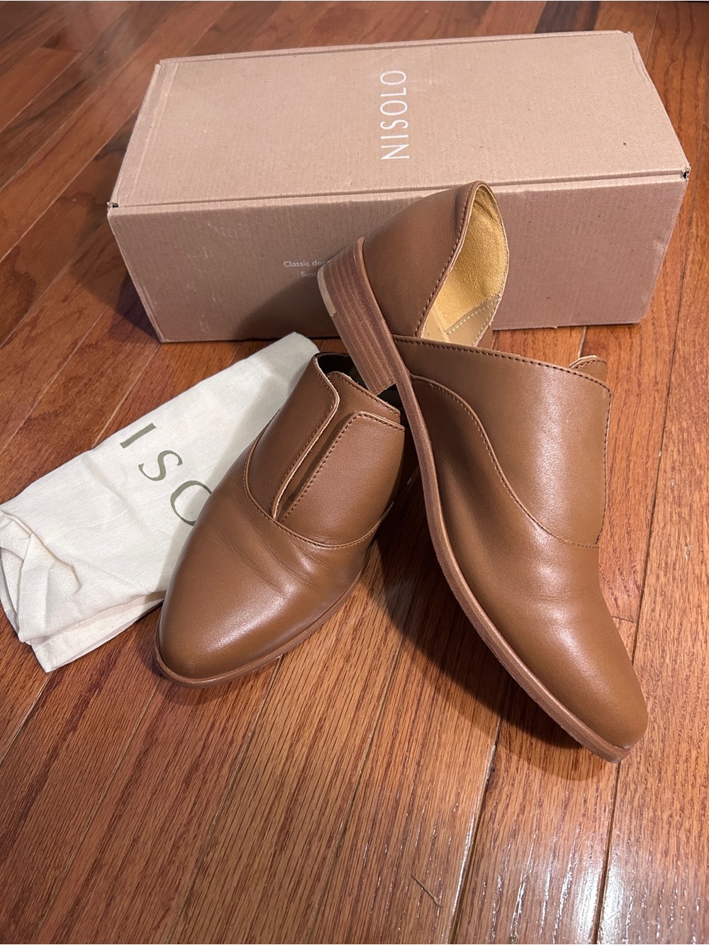 Women’s Nisolo Emma D'Orsay Leather Oxford 2.0 Size 9